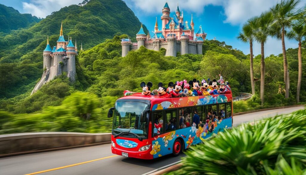 public transportation to Disneyland Hong Kong